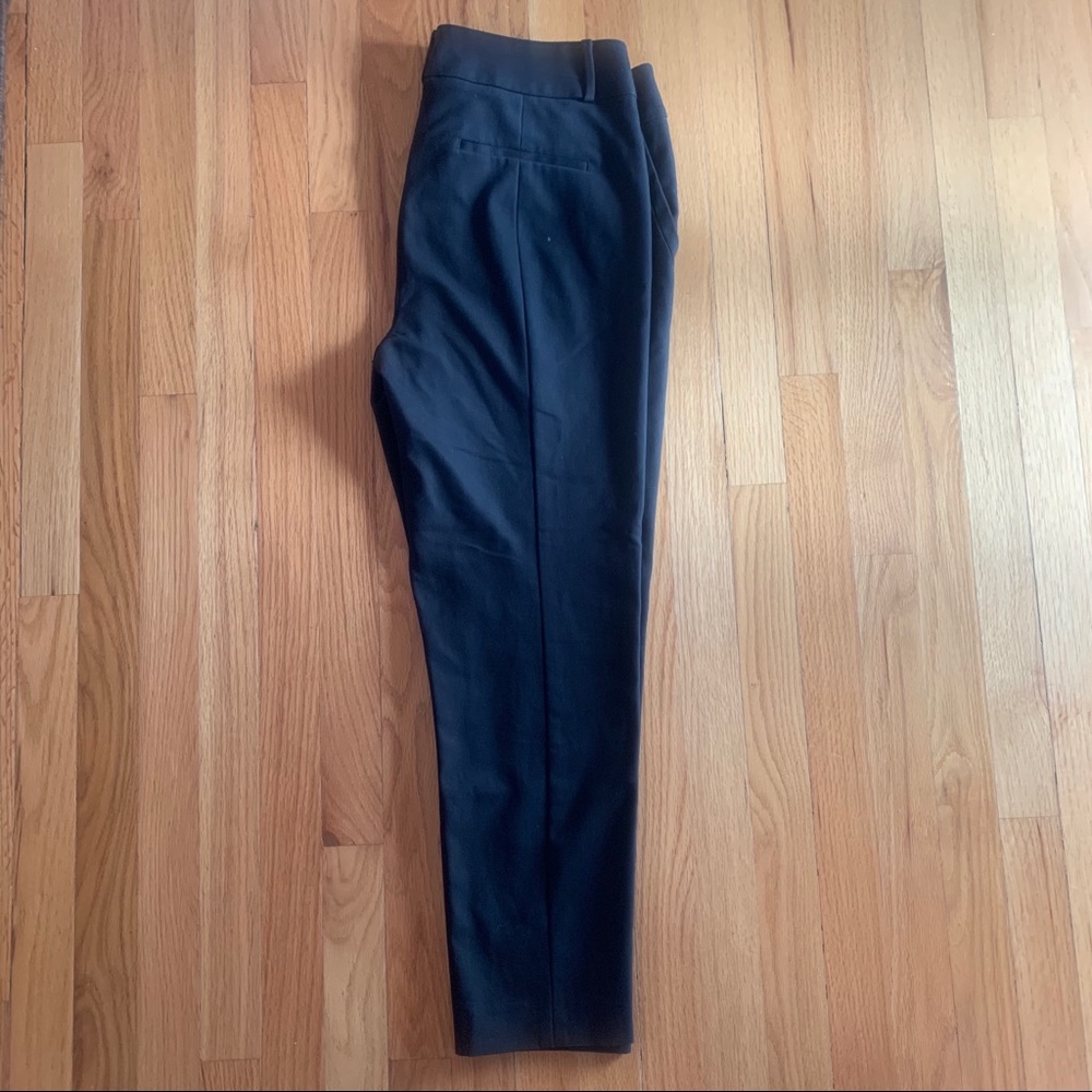 Ann Taylor LOFT black ankle dress pants, size 12